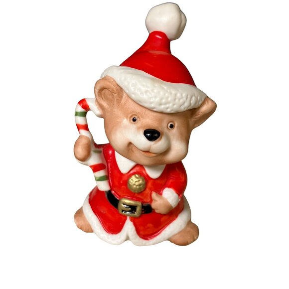 HOMCO Ceramic Christmas Bears # 5600 Set of 3 - Picture 4 of 15